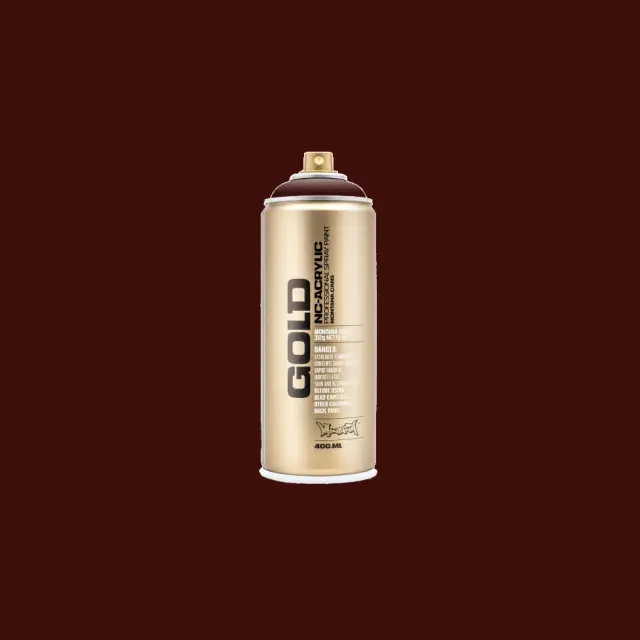 Montana Gold Spray Paint 400ml G3080 Black Red