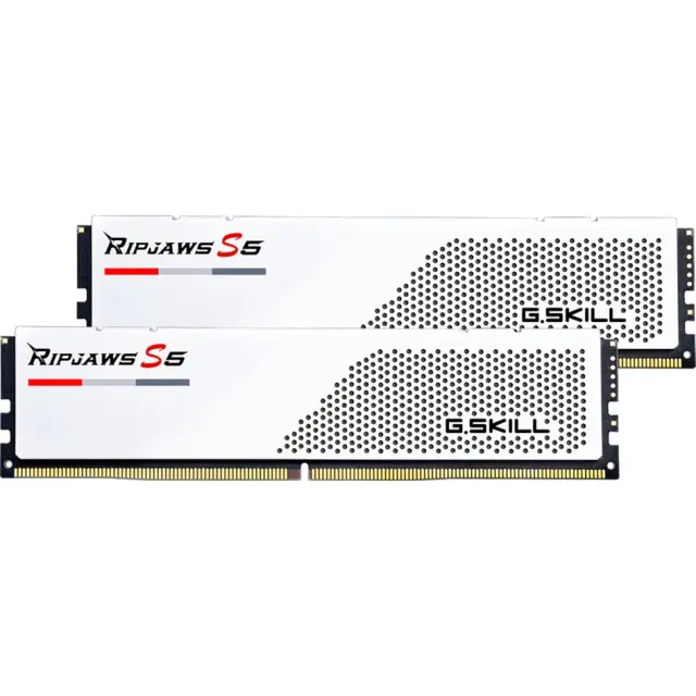 G.Skill DIMM 32 GB DDR5-5600 (2x 16 GB) Dual-Kit (white, F5-5600J4040C16GX2-RS5W, Ripjaws S5, INTEL XMP)