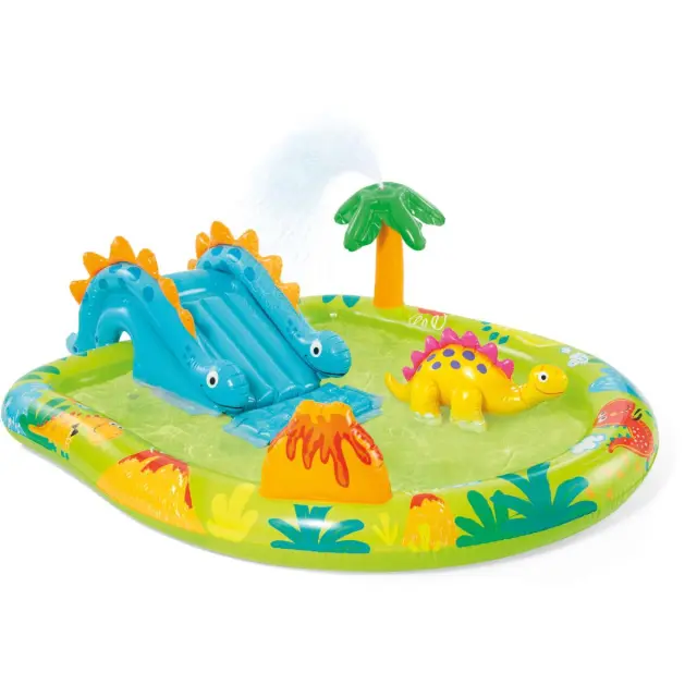 Intex Πισίνα Little Dino Play Center 191x152x58 cm
