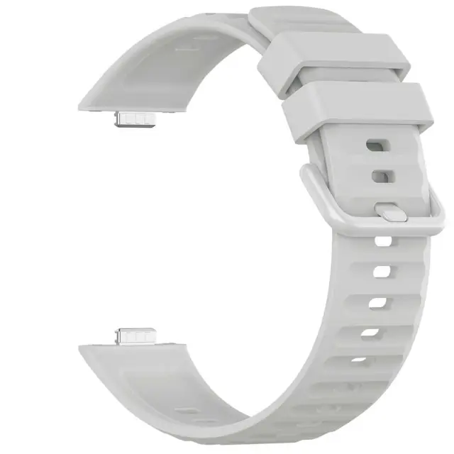 Techsuit - Watchband (W082) - Huawei Watch Fit 3 / Fit 4 / Fit 4 Pro / Fit 5 / Fit 5 Pro - Grey 3