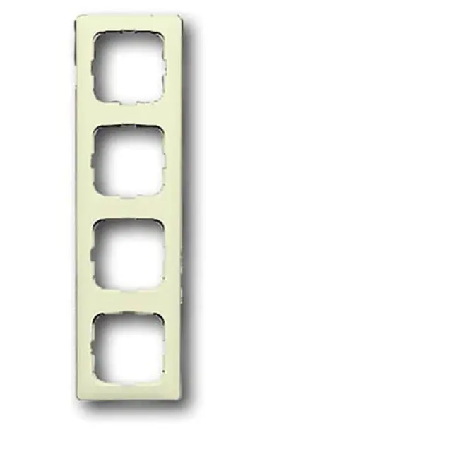 2514-212K-102 Cover Frame 4gang(s) white - Busch-Duro 2000 SI Linear