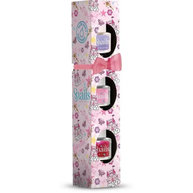 Snails Mini 3 Pack Βερνίκι Νυχιών– Princess Dream, 3τμχ