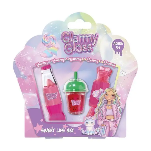 Diakakis Μακιγιάζ Σετ Glammy Gloss 3 τεμ. (000630011)