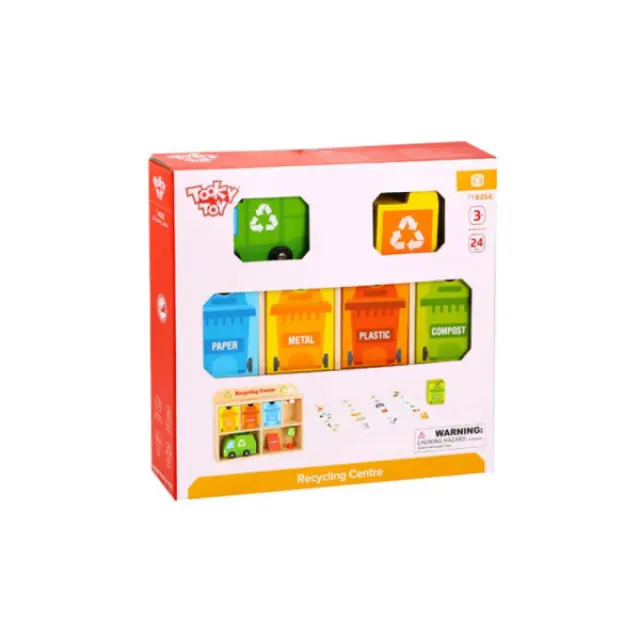 TOOKY TOY - Tooky Toy TY635A Recycling centre 39 pcs - 6970090044786 2