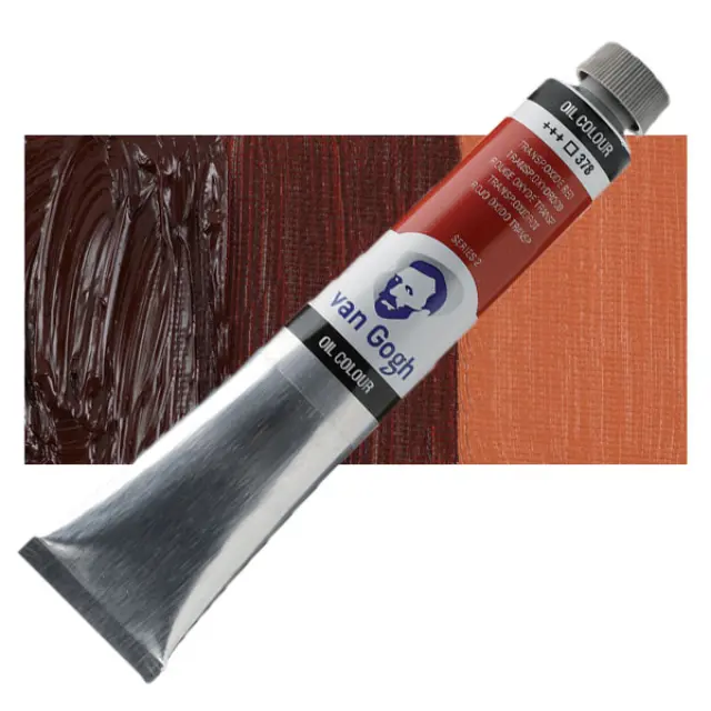 Λάδι Talens Van Gogh - 378 Transparent Oxide Red - 60ml
