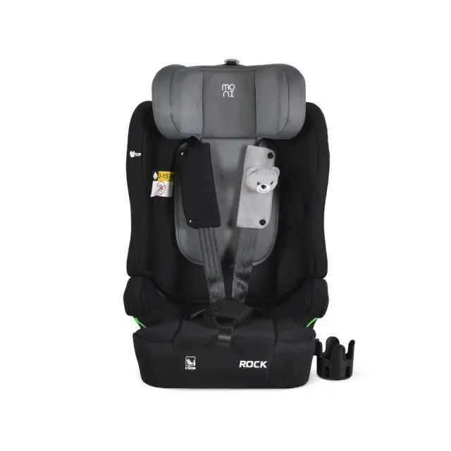 Moni Παιδικό Κάθισμα Αυτοκινήτου Rock 76-150cm Space Grey 3801005153244 3