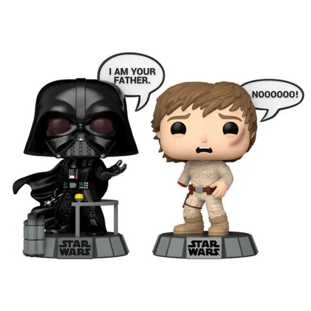 Φιγούρα Funko POP! Star Wars: Darth Vader + Luke Skywalker (I Am Your Father) Vinyl Figures 2-Pack 3