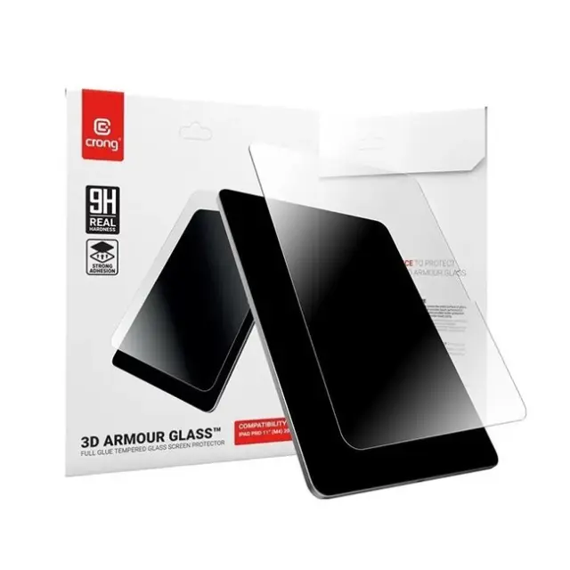 Crong Screen Protection 3D Armour Glass Apple iPad Pro 11" 5th gen M4 2024 (CRG3DAGIPDP11)