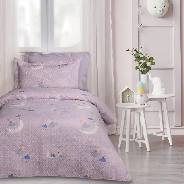 Κουβερλί 160x240 Μονό Das Home Kids 4980 Lilac 100% Microfiber