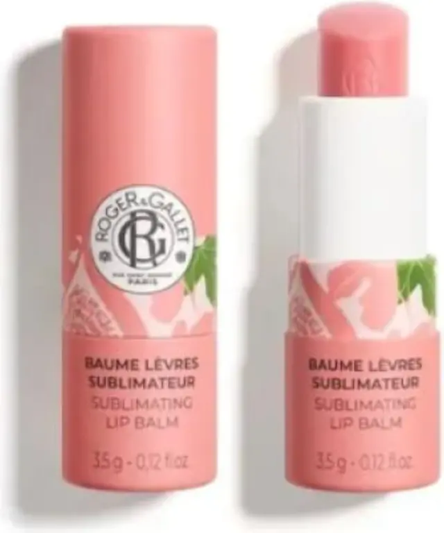Roger & Gallet Fleur de Figuier Baume Levres Θρεπτικό Balm Για Λαμπερά Χείλη Με Φυσικό Χρώμα 3.5gr