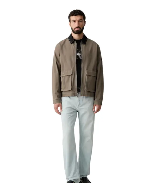 Calvin Klein - Ανδρική Μακρυμάνικη Φούτερ Non-Brushed LV04RG278G-UB1 Μαύρο 2