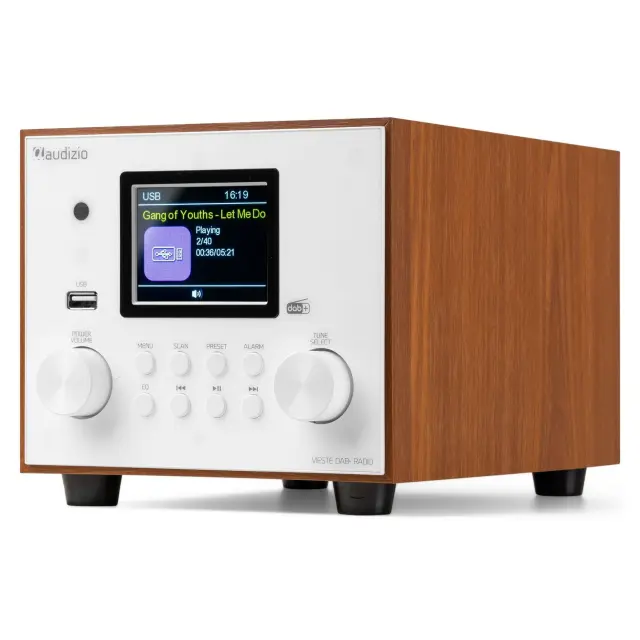 AUDIZIO VIESTE ΡΑΔΙΟΦΩΝΟ DAB+ ΛΕΥΚΟ 3