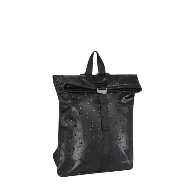 New Rebels Los Angeles Roll-Top Backpack (S): Droplets - Μαύρο