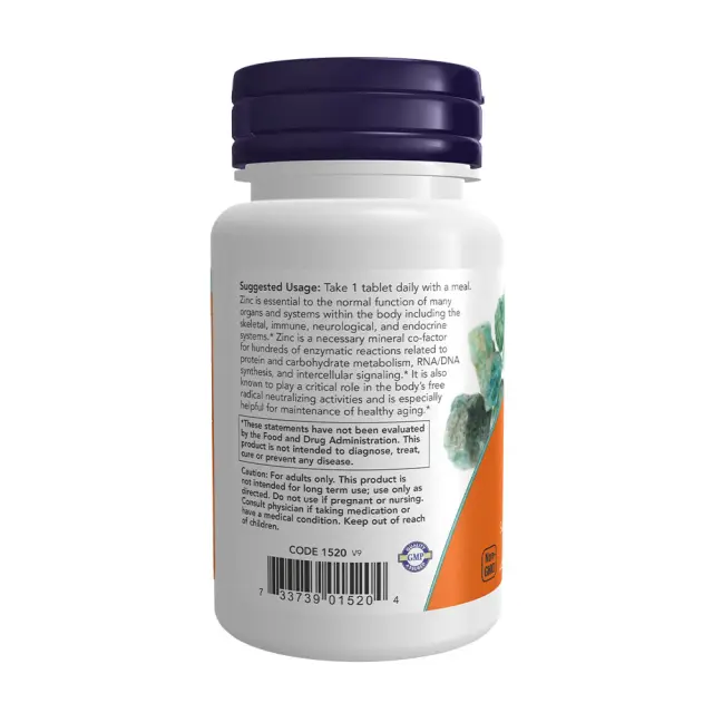Now Foods Zinc 50 mg 3