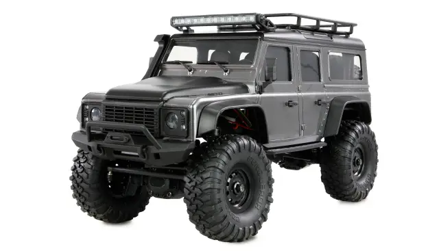 AMEWI AMXRock Mini-D90 Τηλεκατευθυνόμενο Crawler 4x4 με Φώτα LED 1:16 Γκρι 22726