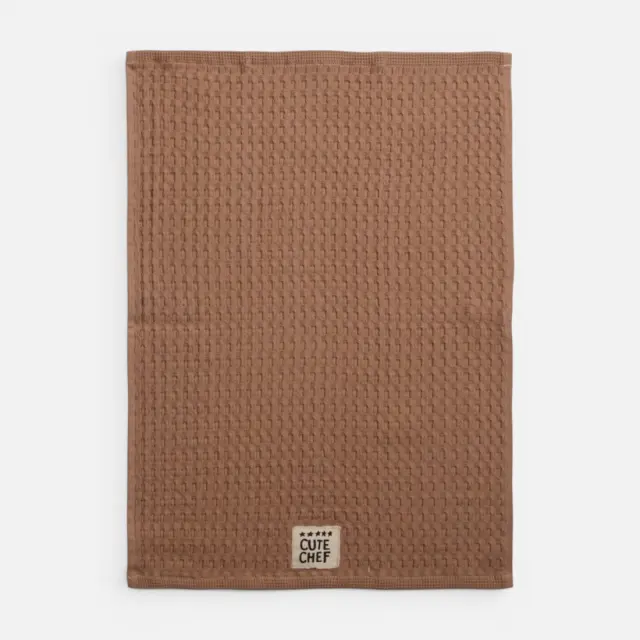 ΠΟΤΗΡΟΠΑΝΟ CUTE CHEF 45X68 NEF-NEF HOMEWARE, 100% BAMBAKI - BROWN (039625)