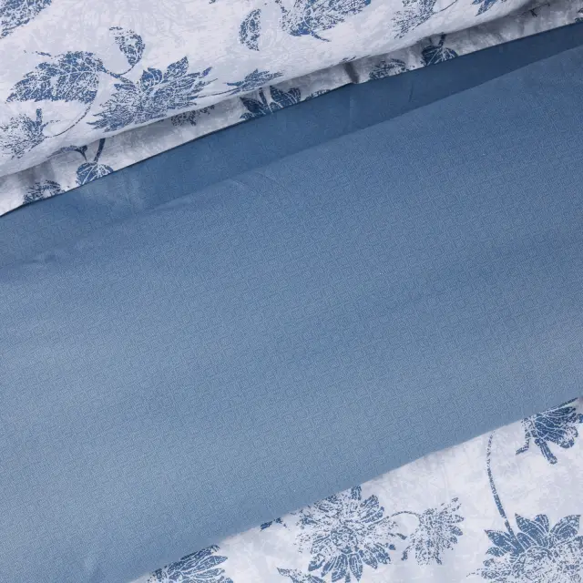 Σετ Σεντόνια 170x260 Μονά Happy Das Home 9672 Blue-Grey 100% βαμβακερόΧωρίς Λάστιχο 2