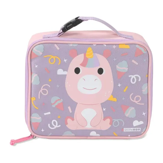 Skip Hop Besties Squad Ισοθερμική Τσάντα Φαγητού Unicorn Pink 2