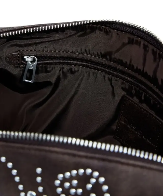 Desigual - Γυναικεία Τσάντα Ώμου Poker Face Munste 25WAXP33-6009 Καφέ 3