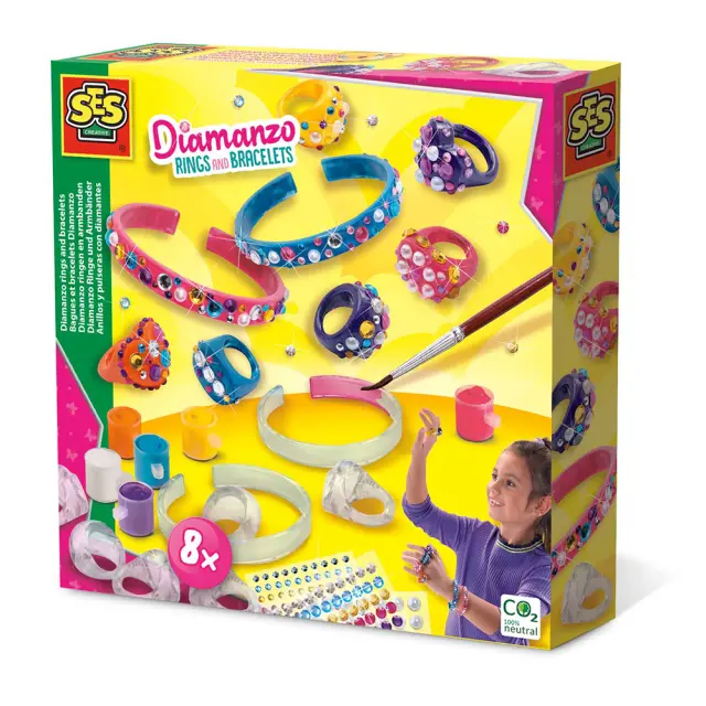 SES Creative - Diamanzo rings and bracelets - S14706