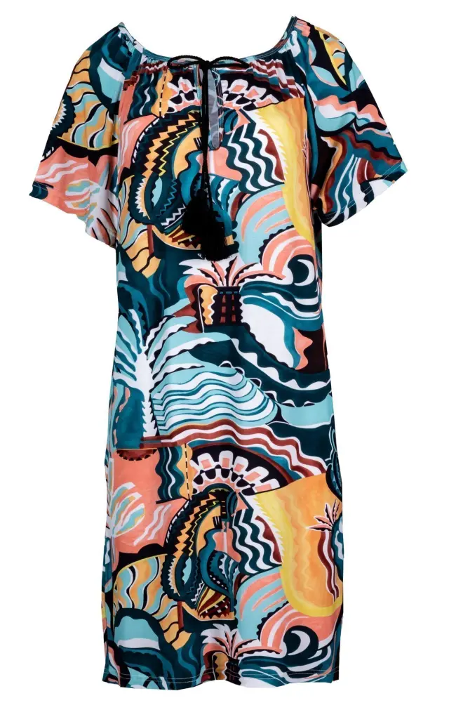 S861 - Type - BEACHWEAR ABSTRACT COLOR 3