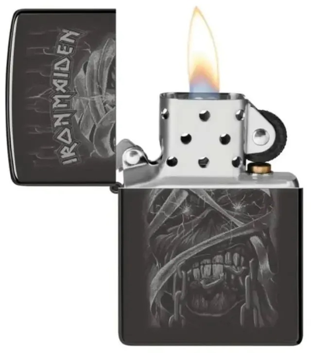 ZIPPO Αναπτήρας - Iron Maiden Black (47199) 2