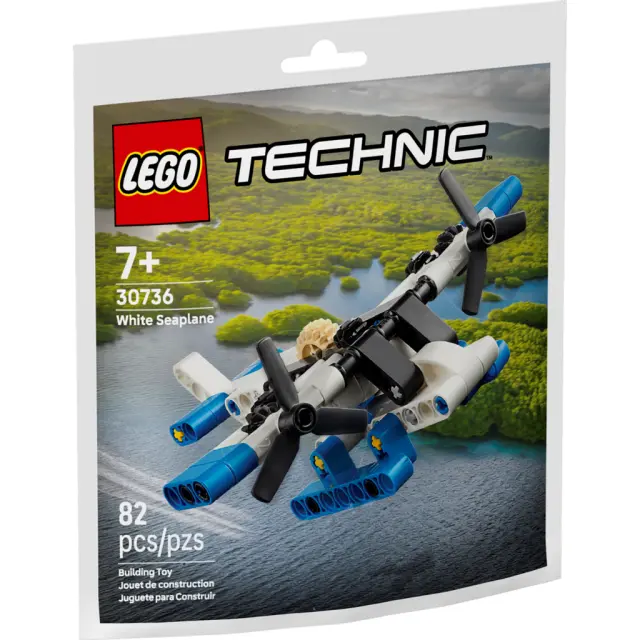 Lego Technic White Seaplane (Polybag) (30736) (LGO30736)