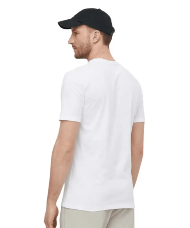 Hugo Boss - Ανδρικό T-shirt Orange San Jared-C Tales 50508584-100 Λευκό 3