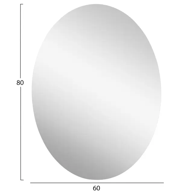 ΚΑΘΡΕΠΤΗΣ ΤΟΙΧΟΥ ΟΒΑΛ FB94492 ΧΩΡΙΣ ΠΛΑΙΣΙΟ 60x80Υεκ. 2