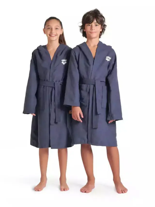 Arena Unisex Kids Zeal Bathrobe Μπλε Σκούρο 009042-710 (Arena) - 12 Years
