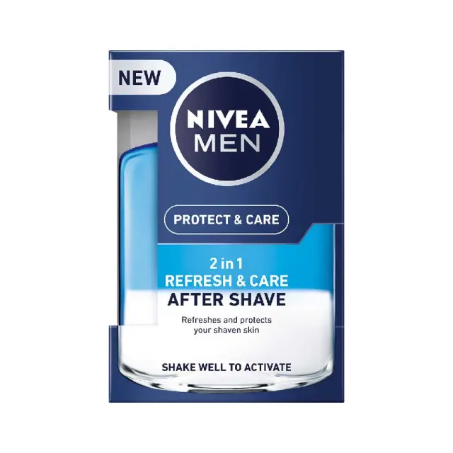 Nivea Men After Shave 2 σε 1 Protect + Care 100ml 2