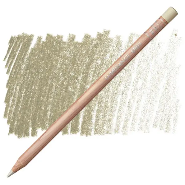 Ξυλομπογιά Caran d'Ache Luminance - 842 Raw Umber 10%