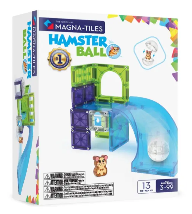 Magna-Tiles Μαγνητικά Πλακίδια Hamster Ball 13 Κομμάτια (3+ ετών) 252013HB