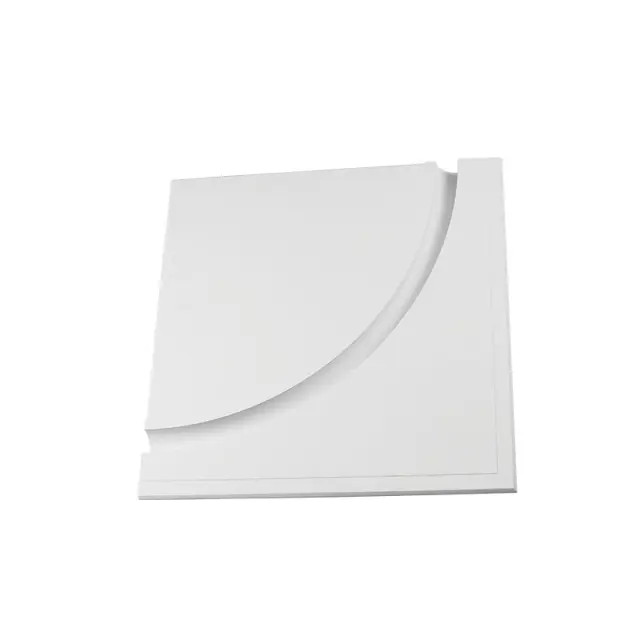 AcaLights ΓΥΨΙΝΟ TRIMLESS ΦΩΤΙΣΤΙΚΟ ANDIE 1/4 ΤΟΥ ΚΥΚΛΟΥ 62x62x5CM
