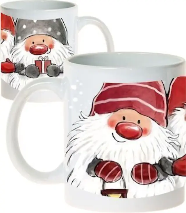 κούπα κεραμική χριστουγεννιάτικη merry christmas (κωδ. 3571)