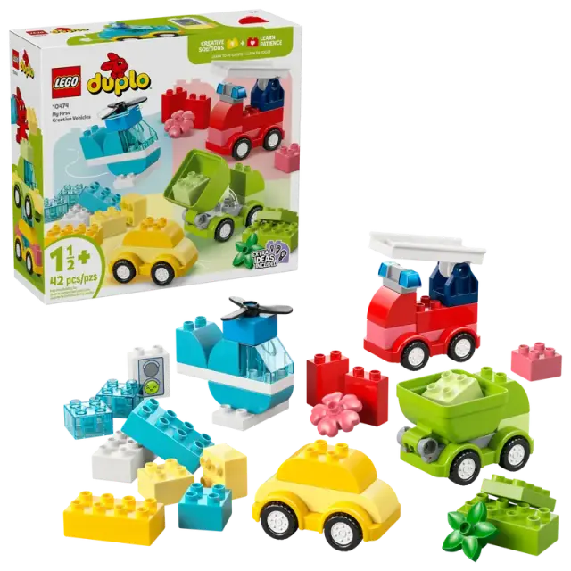 LEGO® Duplo Creative Vehicles για 1.5+ Ετών 42τμχ - 10474 2