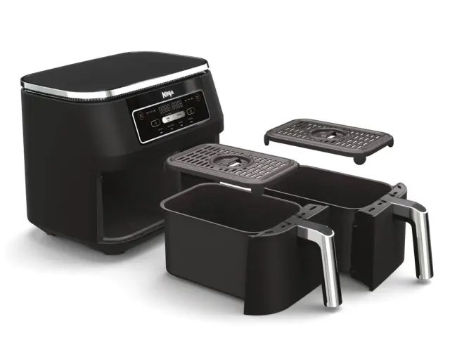 Φριτέζα Αέρος Ninja Foodi Max Dual Zone AF200EU με 2 ανεξάρτητες ζώνες μαγειρέματος, ισχύ 2400W και χωρητικότητα 7.6LAF200EU 3