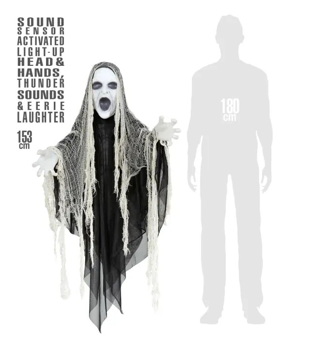 Αποκριάτικο Διακοσμητικό Sinister Reaper 153εκ (Widmann) (W-01400) 2