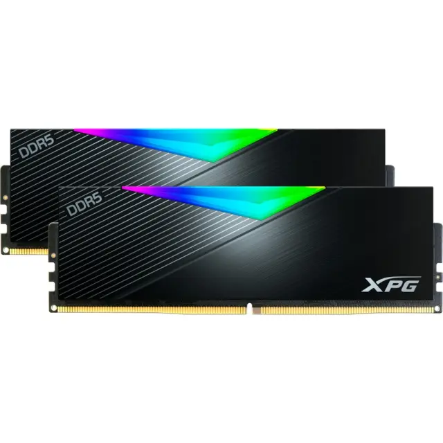 ADATA DIMM 32 GB DDR5-8000 (2x 16 GB) Dual-Kit (black, AX5U8000C3816G-DCLARBK, XPG Lancer RGB, INTEL XMP, AMD EXPO)