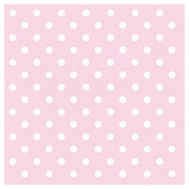 Χαρτοπετσέτα για Decoupage ,Pastel Dots Rose 1 τεμ.