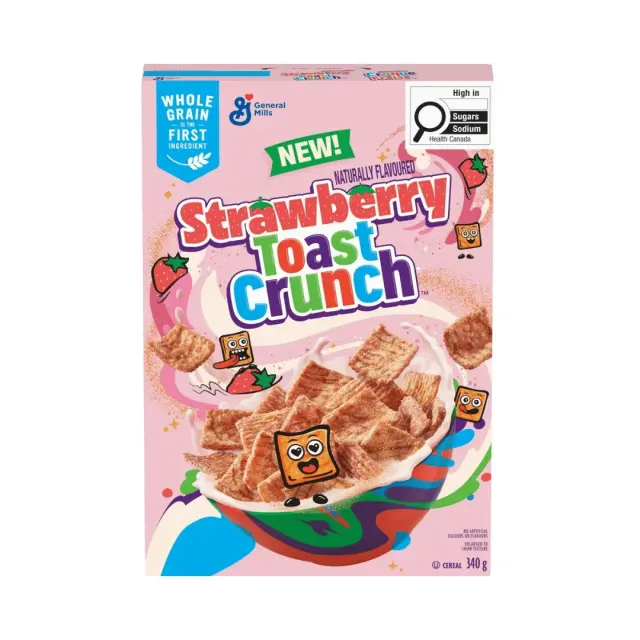 General Mills Strawberry Toast Crunch Cereal 340gr