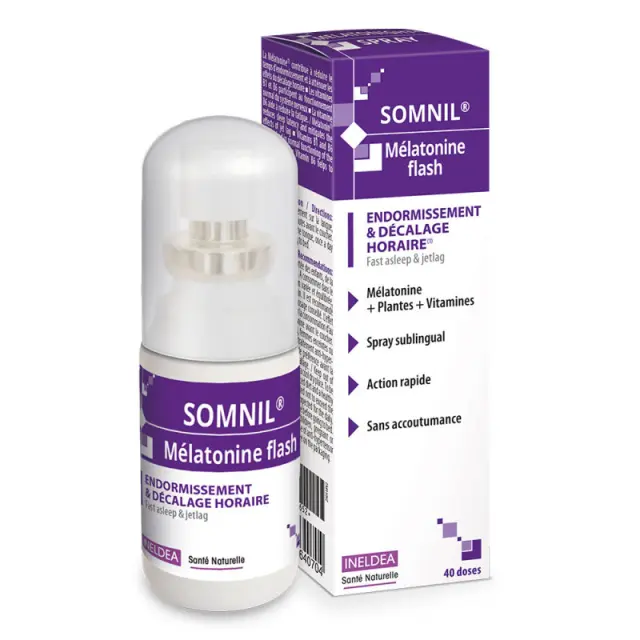 Sante-Naturelle Somnil Melatonin Flash spray 20ml LABORATOIRES INELDEA