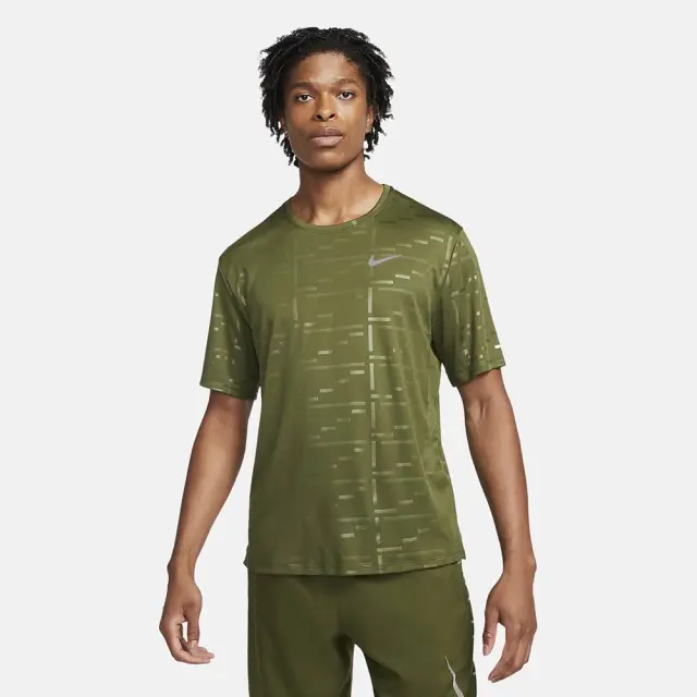 Nike Dri-FIT UV Run Division Miler (DD6013-326) - Λαδί - S
