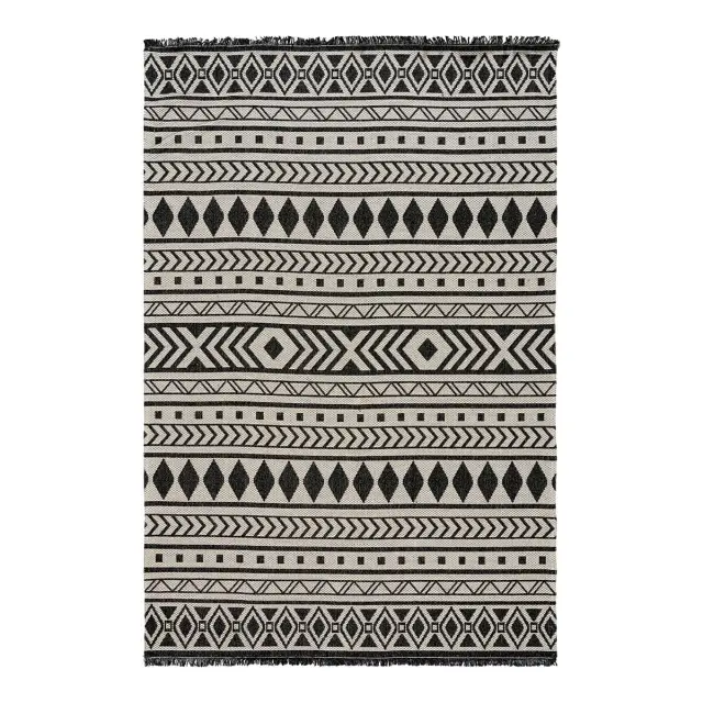 Beauty Home Χαλί βαμβακερό Cocotton 9232 125x180 Γκρι,Ανθρακίτης 2
