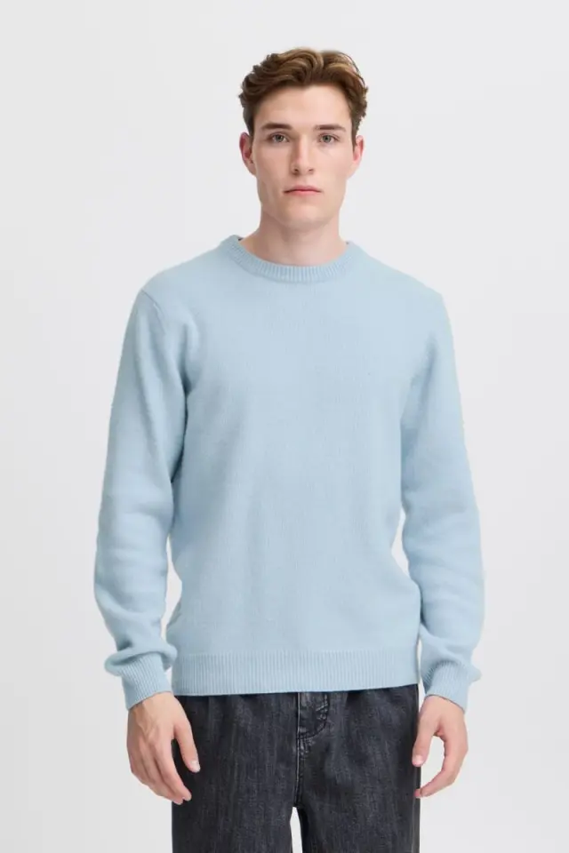 Casual Friday KARL Ανδρικό Μάλλινο Πλεκτό – Placid Blue - XXL