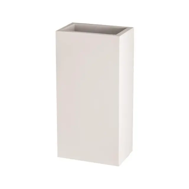 ΑΠΛΙΚΑ ΤΟΙΧΟΥ UP-DOWN ΓΥΨΙΝΗ 2xGU10 MAX 6W LED 120x100x240 Άσπρο