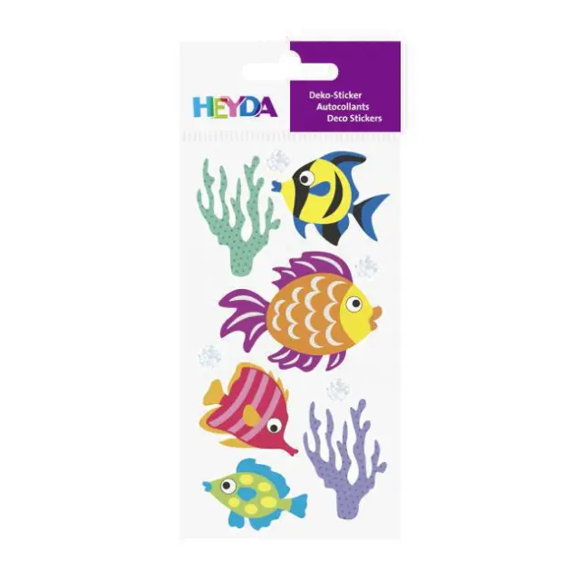 Heyda Αυτοκόλλητα Τροπικά Ψάρια (20-3780648)