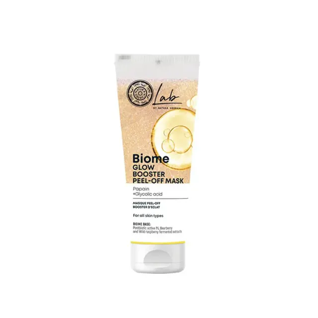 Natura Siberica Biome Glow Booster Peel-off Mask Mάσκα Προσώπου για Λάμψη 75ml