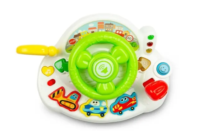 TOYZ Εκπαιδευτικό Διαδραστικό Παιχνίδι Τιμονιέρα με Ήχους και Φώς 2