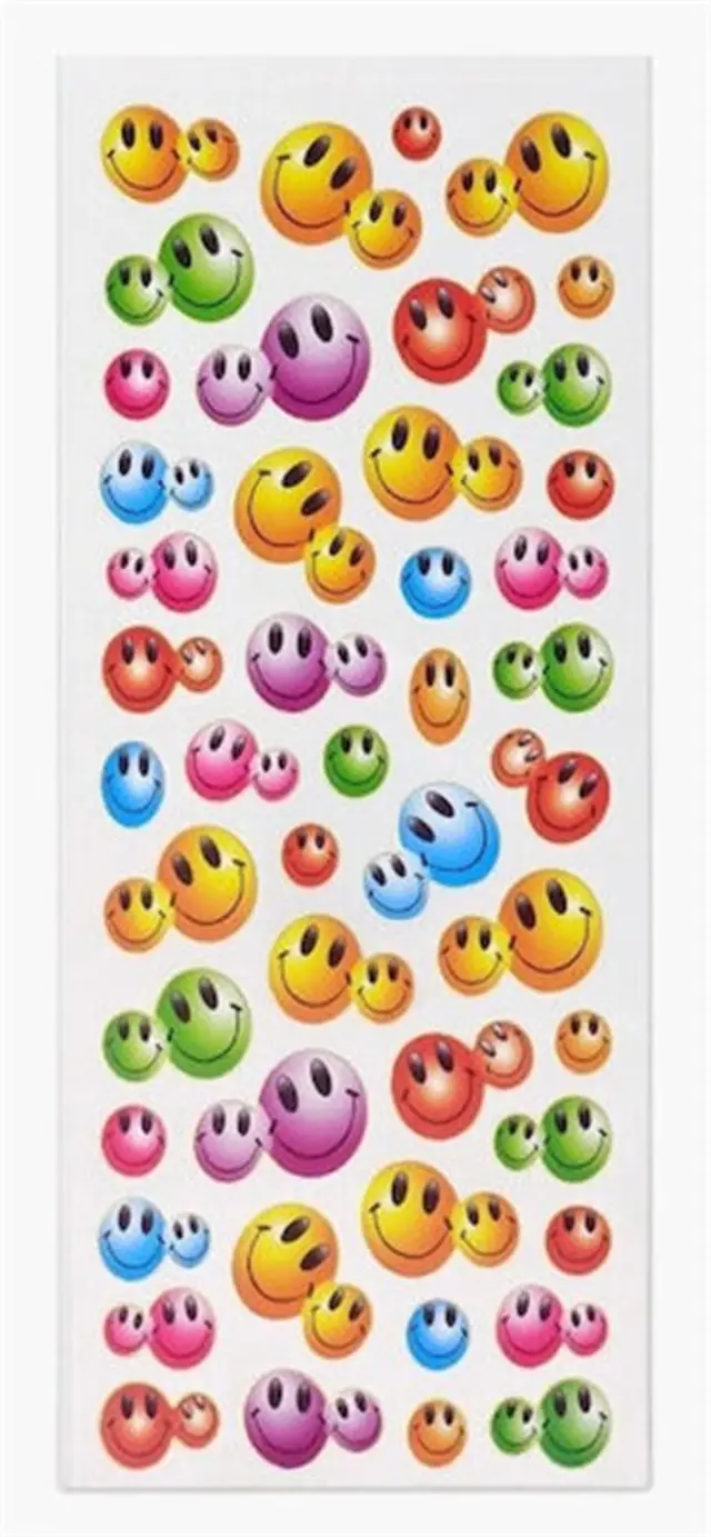 Fun Stickers Αυτοκόλλητα Smiley Faces Multi-Colour 613